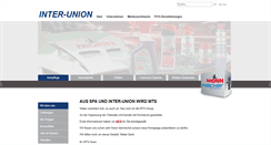 Desktop Screenshot of inter-union.de