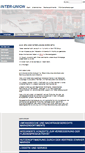 Mobile Screenshot of inter-union.de